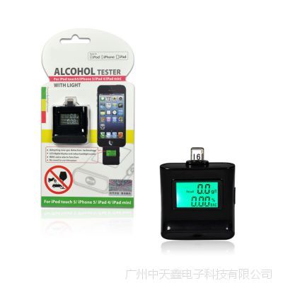 苹果配件新贵 iPhone 5背光源酒精测试仪，品质与创新的完美融合